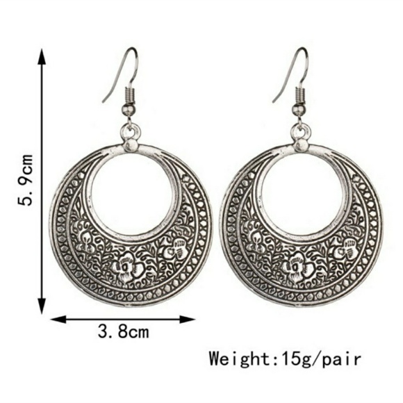 50% OFF ⚡️ Boho Vintage Embossed Dangle - Picture 6 of 6